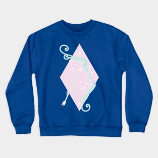 Sagittarius Bow and Arrow (Pastel) Crewneck Sweatshirt